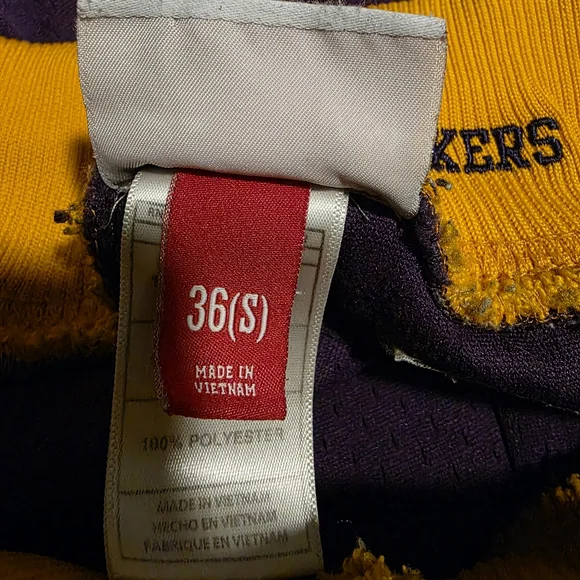Mitchell & Ness Lakers Hardwood Game Shorts